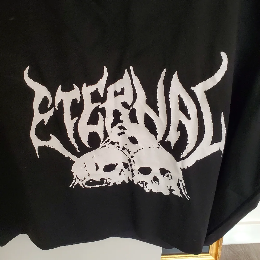 **SOLD** Eternal Goth Cropped Tank Top - Picture 5 of 6